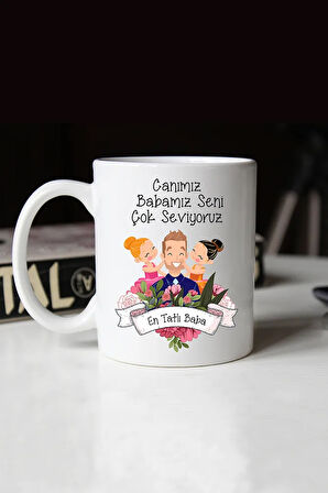 Babaya Doğum Günü Hediyesi Kupa Bardak