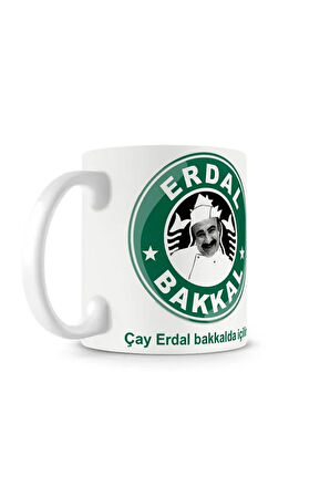 Leyla Ile Mecnun Erdal Bakkal Baskılı Kupa Bardak