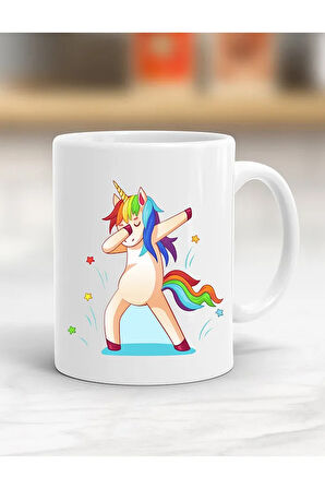 Unicorn Baskılı Kupa Bardak