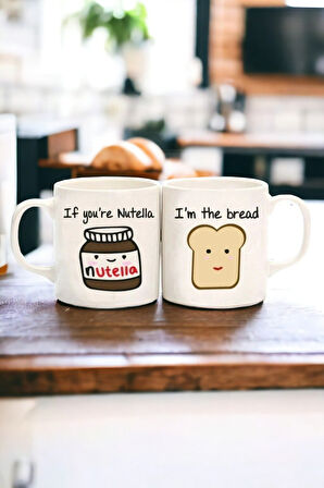 Hediyemi Çift Sevgili Aşk Evli Kanka Ikili Kupa Bardak  