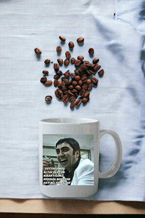 Hediyemi Polat Alemdar Hediyelik baskılı cuma mesajı kupa