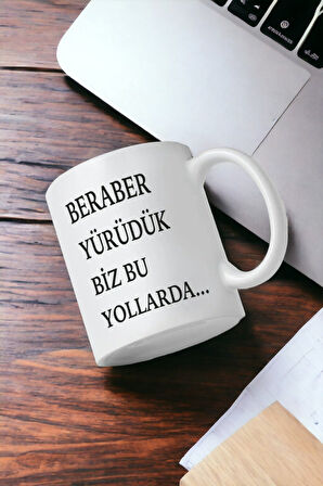 Hediyemi Hediye Kupa Beraber Yu?ru?du?k Baskılı Kupa Bardak