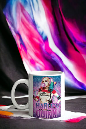 Hediyemi Harley Quinn Karakter Little Monster Çift Taraf Baskılı Kupa Bardak