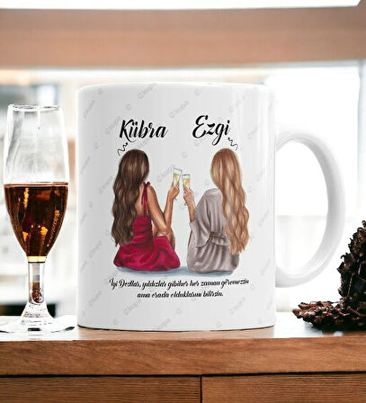 Hediyemi 2'li Arkadaş Kupa Bardak