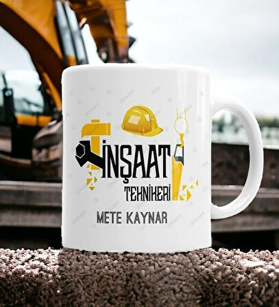 Hediyemi İnşaat Teknikeri Kupa Bardak