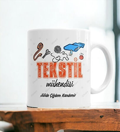 Hediyemi Tekstil Mühendisi Kupa Bardak