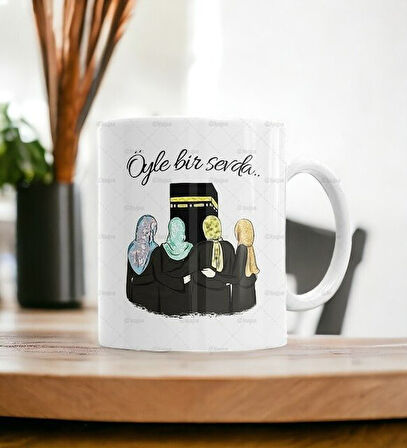 Hediyemi 4 Arkadaşa Özel İslami Temalı Kupa Bardak