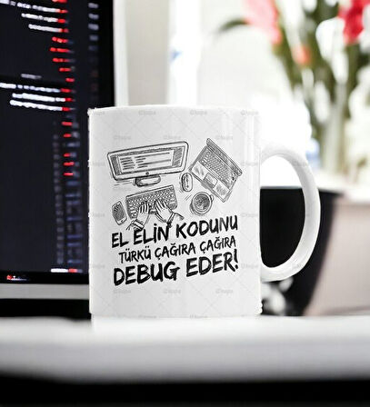 Hediyemi Esprili Yazılımcı Kupa Bardak