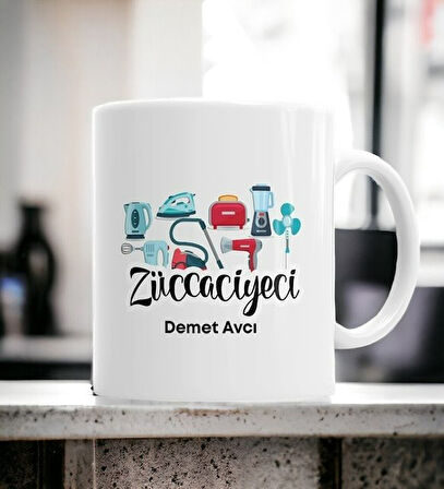 Hediyemi Züccaciyeci Kişiye Özel Kupa Bardak