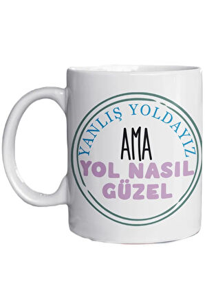 Sinir Sistemim Çöktü Yazılı Eğlenceli Özel Tasarım Baskılı Kupa Bardak Hediye Kupa Bardak