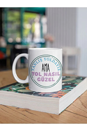 Sinir Sistemim Çöktü Yazılı Eğlenceli Özel Tasarım Baskılı Kupa Bardak Hediye Kupa Bardak