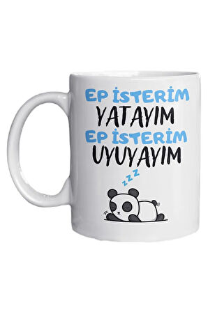 Allederiz Beya Yazılı Trakya Eğlenceli Eylül Design Özel Tasarım Baskılı Kupa Bardak-kahve Bardağı