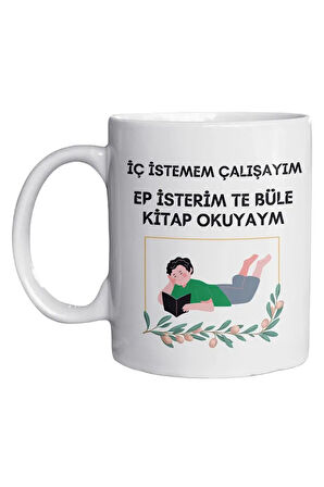 Allederiz Beya Yazılı Trakya Eğlenceli Eylül Design Özel Tasarım Baskılı Kupa Bardak-kahve Bardağı