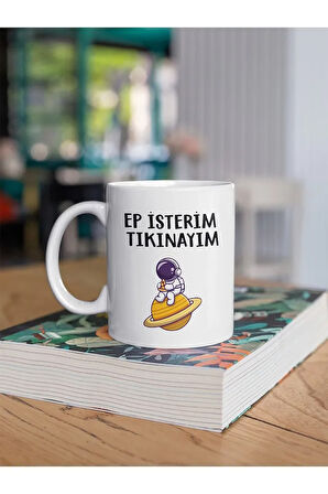 Allederiz Beya Yazılı Trakya Eğlenceli Eylül Design Özel Tasarım Baskılı Kupa Bardak-kahve Bardağı