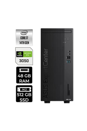 Expertcenter D501MER i7 14700 48GB 512GB SSD RTX3050/6GB W11H Masaüstü Bilgisayar