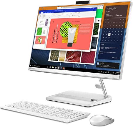 Lenovo Ideacentre Aıo 3 27IAP7 Intel Core I5 12450H 32GB 512GB SSD 27" Dos AIO Masaüstü Bilgisayar BF0GJ00K7TX10+ZettaUsbBellek