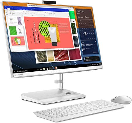 Lenovo Ideacentre Aıo 3 27IAP7 Intel Core I5 12450H 32GB 512GB SSD 27" Dos AIO Masaüstü Bilgisayar BF0GJ00K7TX10+ZettaUsbBellek