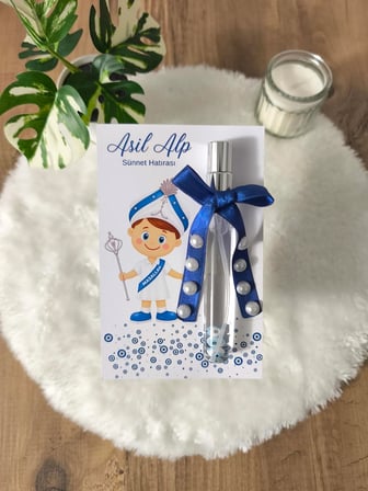 Pamuğum Atelier 10 ml Sprey Kolonyalı Sünnet Hediyeliği Misafirleriniz İçin  (25 Adet)