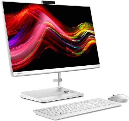 Lenovo Ideacentre AIO 3 FF0FY00HRTX18 AMD Ryzen 7 7730U 8 GB Ram 512 GB SSD Radeon Graphics 27" Full HD All in One PC + Zetta Flash Bellek