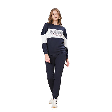 Poleren 8520 Kadın Kışlık Uzun Kollu Pijama Takım