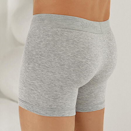 Şahinler E031 Erkek Likralı Boxer Külot Gri XXL