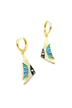 Balık Küpe - Altın