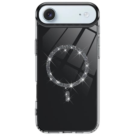 Apple iPhone 17 Air Live Diamond Magsafe Kapak - Siyah