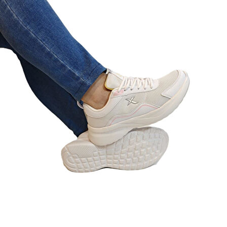 Kinetix Kımmy Tx Beyaz Çok Hafif Bayan Spor Aayakkabı