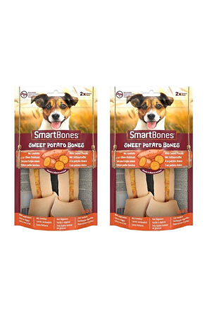 Smartbones Tavuklu ve Tatlı Patatesli Medium Kemik 2 Li 128 Gr. X 2 Adet