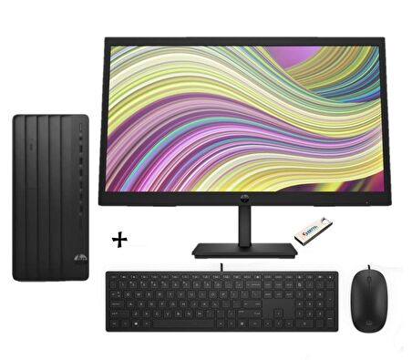 HP PRO 290 G9 İNTEL CORE İ7 12700 8GB 256GB SSD 21.5 Mon Windows11Pro MasaÜstü Bilgisayar U6D3A4EAM17+ZettaUsbBellek
