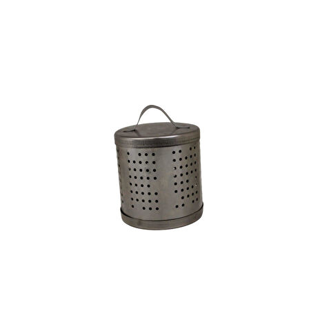 BüyükMetal Çay Demleme Süzgeci 7 cm Kafes Şeklinde Çay Demleme Kutusu Bitki Çayı Demleme Süzgeci 