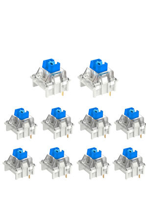 Mekanik Klavye Yedek Switch-3 Pinli (10 Adet)- 4 Farklı Seçenek