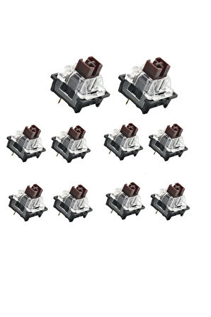 Mekanik Klavye Yedek Switch-3 Pinli (10 Adet)- 4 Farklı Seçenek