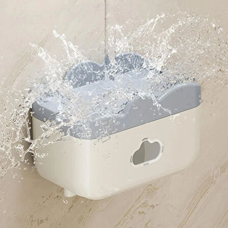 Dekoratif Duvara Monte Tuvalet Kağıdı Kutusu Tüm Peçetelere Uyumlu Hijyenik ve Kompakt Tasarım