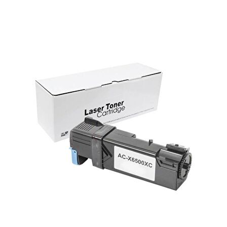 Xerox Phaser 6500dn - 106R01601 Mavi Muadil Toner 2.500 Sayfa