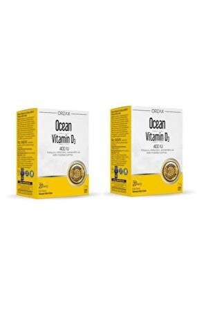 Ocean Çocuklar Ve Yetişkinler Için D3 400 Iu Sprey 20 Ml*2 Adet