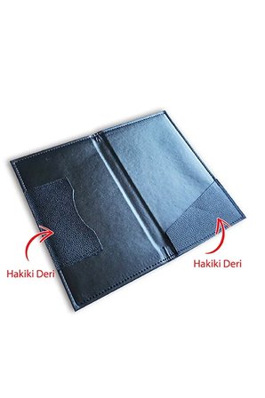 Hesap Sümeni Adisyon Kabı Vegan Deri Suni Deri 12 X 20 Cm. Siyah