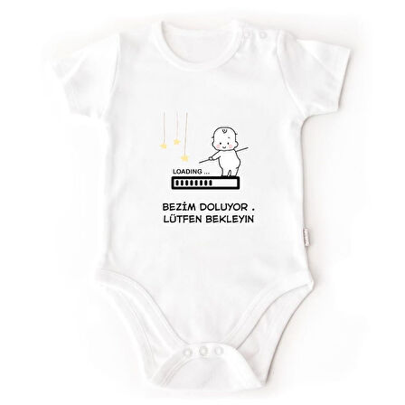 Bezim Doluyor Loading… Bebek Body - Espirili Bebek Kıyafeti