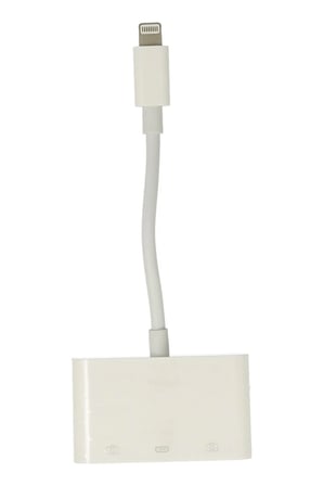 APR23 Iphone Otg 3in1 - Beyaz