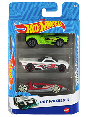 Hot Wheels 3'lü Araba Seti 3+ Yaş