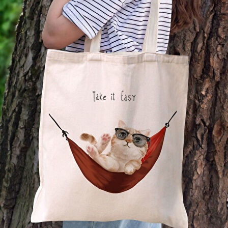 Kendin Tasarla – Kişiye Özel Baskılı Keten Bez Çanta