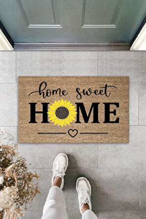 Kişiye Özel Üretim Hoş Geldiniz Nature Shop Yazılı Kapı Önü Paspası