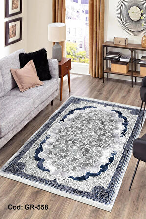 Pamuk Dokuma Taban Kaymaz Yıkanabilir Klasik Desenli  Salon Halısı Mutfak Halısı Koridor Halısı