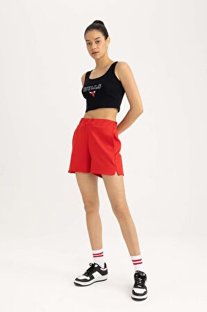 DeFactoFit Oversize Geniş Kalıp Sporcu Şort B8975AX24SMRD303