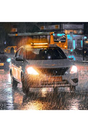 4 Yönlü Turuncu 38 cm Acil Durum İkaz Lambası 27 Farklı Modlu Vantuzlu Tepe Lambası 4 way 30 Led