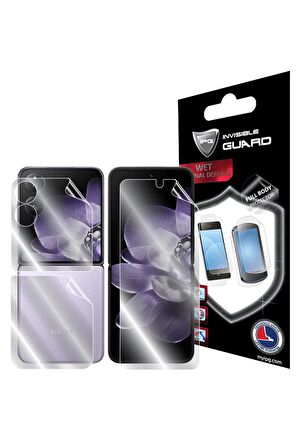 Xiaomi MIX Flip HydroGel Görünmez Ekran Koruyucu (Ön - iç Ekran ve Arka)