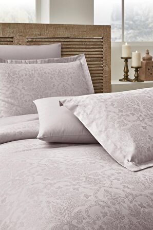 Özdilek Ornament Çift Kişilik Jakarlı Saten Nevresim Takımı