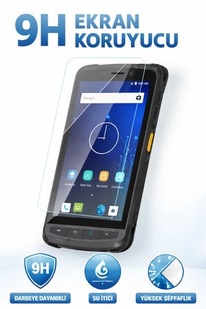 Newland MT90-mt9052 Android El Terminali Uyumlu Nano 9H Kırılmaz Ekran Koruyucu