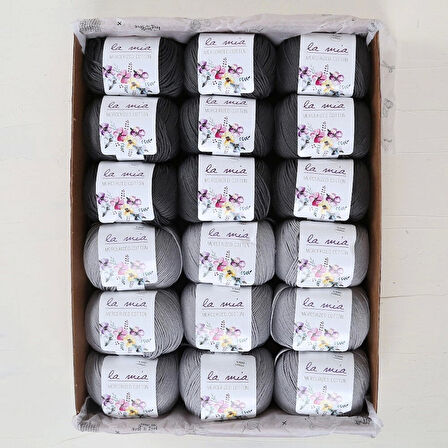 La Mia Mercerized Cotton Elmas Seti