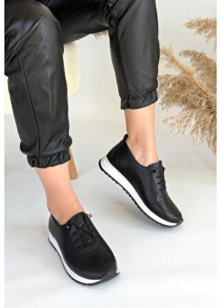 Cilt Bağcıklı Bağcık Anahtarlı Topuk Dikeni İçin Ortepedik Taban Yazlık Kadın Spor Ayakkabı